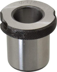 Value Collection - Type SF, 7/8" Inside Diam, Head, Slip Fixed Drill Bushing - 1-3/8" Body Outside Diam, 1-3/8" Length Under Head, Steel, LS-2 Compatible - Caliber Tooling