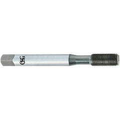 OSG - M12x1.75 Metric Coarse D6 Thread Limit Bottoming Thread Forming Tap - Powdered Metal High Speed Steel, TiCN Finish, 3-3/8" OAL, 1-21/32" Thread Length, Right Hand Thread, Series EXOTAP NRT - Exact Industrial Supply