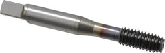 OSG - 5/16-18 UNC H5 Thread Limit Modified Bottoming Thread Forming Tap - Powdered Metal High Speed Steel, TiCN Finish, 2-23/32" OAL, 1-1/8" Thread Length, Right Hand Thread, Series EXOTAP NRT - Caliber Tooling