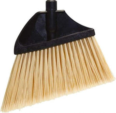 O-Cedar - 13" Wide, Beige PET Bristles, Angled Broom - Flagged - Caliber Tooling