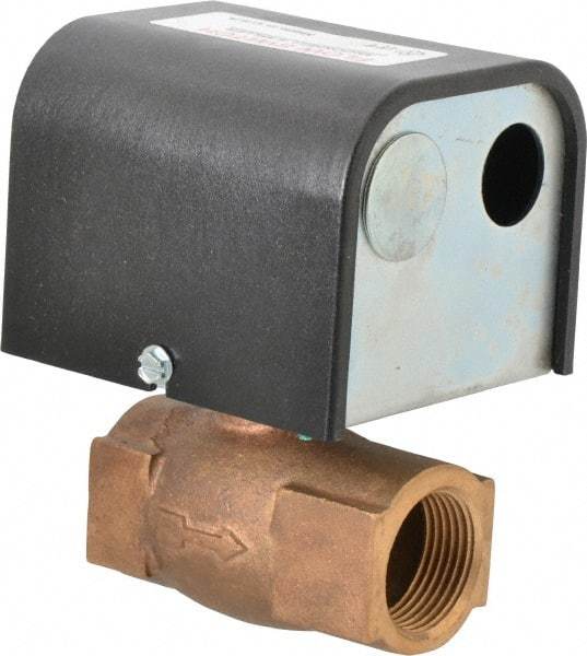 McDonnell & Miller - 150 psi, Brass Housing, General Purpose Flow Switch - 15 Flow Set Point, 1.5 to 15 GPM - Caliber Tooling