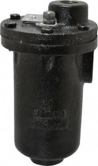 Hoffman Speciality - 3/4" NPT Inlet, 1/2" NPT Outlet, 250 Max psi, Cast Iron Water Vent - 350 Max Hydrostatic psi, 300°F Max - Caliber Tooling