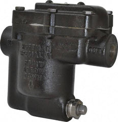 Hoffman Speciality - 1/2 Female" Pipe, Cast Iron Inverted Bucket Steam Trap - 125 Max psi - Caliber Tooling