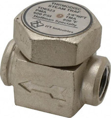 Hoffman Speciality - 3/8 Female" Pipe, Stainless Steel Thermodisc Steam Trap - 600 Max psi - Caliber Tooling