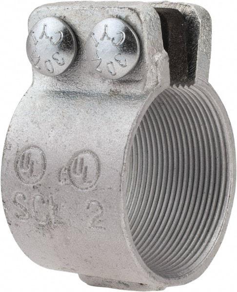 Thomas & Betts - 2" Trade, Malleable Iron Threaded Rigid/Intermediate (IMC) Conduit Coupling - Noninsulated - Caliber Tooling