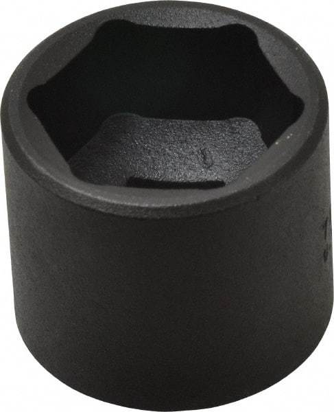 Proto - 3/8" Drive 24mm Standard Impact Socket - 6 Points, 1-3/32" OAL - Caliber Tooling