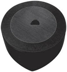 Kyocera - RCGX102 T04015 Grade A65 Ceramic Turning Insert - Al2O3/TiC Finish, Round, 1/4" Inscr Circle, 0.18 Thick - Caliber Tooling