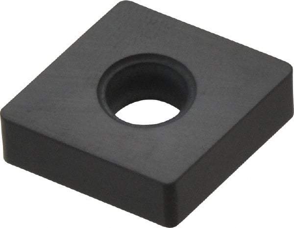 Hertel - CNGA643 T00825 Grade HT601CA Ceramic Turning Insert - Uncoated, 80° Diamond, 3/4" Inscr Circle, 1/4" Thick, 3/64" Corner Radius - Caliber Tooling