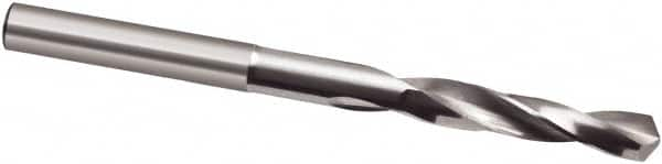 Micro Drill Bit: 0.0278″ Dia, 118 °, Cobalt Bright/Uncoated, RH Cut, Spiral Flute, Oversized Shank, Series 301