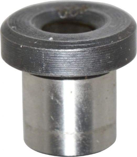 Value Collection - Type H, No. 28 Inside Diam, Head, Press Fit Drill Bushing - 1/4" Body Outside Diam, 1/4" Length Under Head, Steel - Caliber Tooling