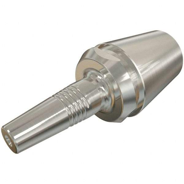 Iscar - 0.187" Hole Diam, ER20 Taper Shank Shrink Fit Tool Holder & Adapter - 2-1/2" Projection, 0.53" Nose Diam, 0.83" Clamping Depth, Through Coolant - Exact Industrial Supply