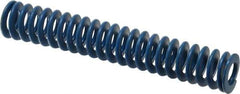 Associated Spring Raymond - 3/4" Hole Diam, 3/8" Rod Diam, 4-1/2" Free Length, Blue Die Spring - 144 Lb Max Deflection, 2.25" Max Deflection, Medium Duty, Chromium Alloy Steel - Caliber Tooling