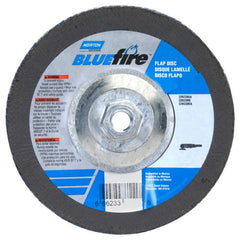 7″ × 1/4″ × 5/8″ 20X High Performance Flap Disc Type 29 40 Grit - Caliber Tooling