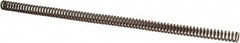 Associated Spring Raymond - 1/2" Hole Diam, 9/32" Rod Diam, 12" Free Length, Gold Die Spring - 57.6 Lb Max Deflection, 3.6" Max Deflection, Heavy Duty, Chromium Alloy Steel - Caliber Tooling