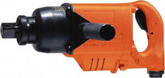 Cleco - 1" Drive, 2,500 RPM, 3,400 Ft/Lb Torque Impact Wrench - D-Handle, 880 IPM, 100 CFM, 620 psi, 1/2" NPT Inlet - Caliber Tooling