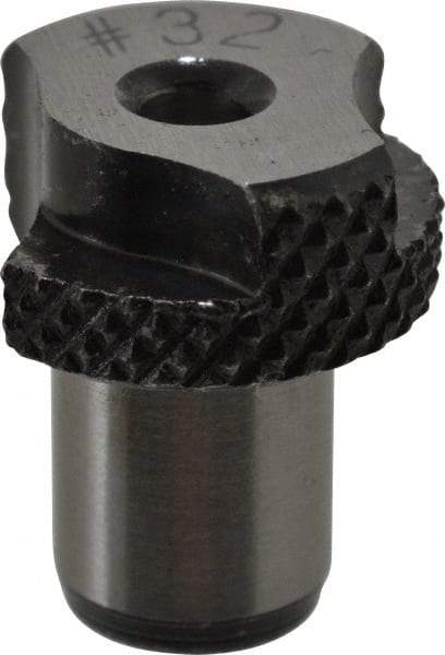 Value Collection - Type SF, No. 32 Inside Diam, Head, Slip Fixed Drill Bushing - 5/16" Body Outside Diam, 3/8" Length Under Head, Steel, LS-1 Compatible - Caliber Tooling