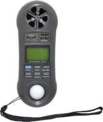 General - 0.4 to 30 m/Sec Air Anemometer, Hygrometer, Thermometer and Light Meter - 1300°F Max - Caliber Tooling