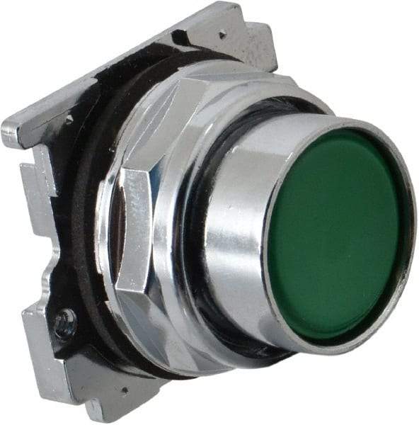 Eaton Cutler-Hammer - Flush Pushbutton Switch Operator - Green, Round Button, Nonilluminated - Caliber Tooling