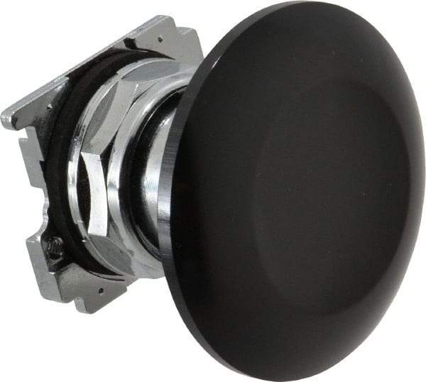 Eaton Cutler-Hammer - Extended Jumbo Mushroom Head Pushbutton Switch Operator - Black, Round Button, Nonilluminated - Caliber Tooling