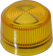 Eaton Cutler-Hammer - Round Pilot and Indicator Light Lens - Yellow - Caliber Tooling