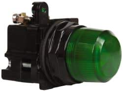 Eaton Cutler-Hammer - 120 VAC Green Lens Incandescent Indicating Light - Corrosion Resistant, Oiltight, Watertight - Caliber Tooling