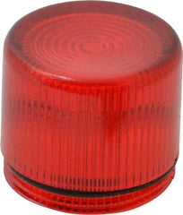 Eaton Cutler-Hammer - Round Pilot and Indicator Light Lens - Red - Caliber Tooling