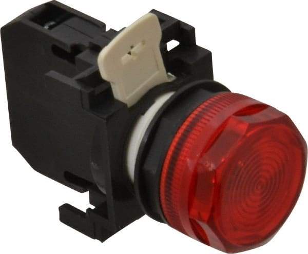 Eaton Cutler-Hammer - 120 VAC/VDC Red Lens Incandescent Indicating Light - Round Lens - Caliber Tooling