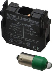 Eaton Cutler-Hammer - 24 VAC/VDC Green Lens LED Indicating Light - Caliber Tooling