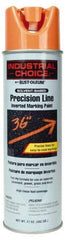 Rust-Oleum - 17 fl oz Orange Marking Paint - 600' to 700' Coverage at 1" Wide, Solvent-Based Formula - Caliber Tooling