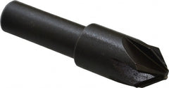 Keo - 1/2" Head Diam, 3/8" Shank Diam, 6 Flute 82° High Speed Steel Countersink - Caliber Tooling