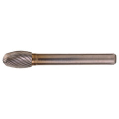 SE-41 Standard Cut Solid Carbide Bur-Egg Shape