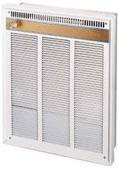 Marley - 277, 240 Volt, 4,000, 3,000 Watt, 100 CFM, 13,650 Max BTU, Commercial Wall Heater - 14-5/16 Wide x 3-7/8 Deep x 18-1/4 High - Caliber Tooling