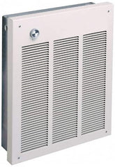 Marley - 240, 208 Volt, 2,000, 1,500 Watt, 8.3, 7.2 Amps, 100 CFM, 6,826/5,120 BTU, Fan Forced Wall Heater - 15-3/4 Wide x 1-3/8 Deep x 19-1/8 High - Caliber Tooling