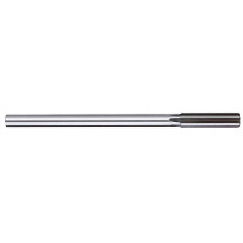 Chucking Reamer: 13/64″ Dia, 5″ OAL, 1-1/4″ Flute Length, Straight Shank, High Speed Steel 6 Flute