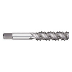 Titan USA - Spiral Flute Taps; Thread Size (mm): M4.5x0.75 ; Chamfer: Semi-Bottoming ; Class of Fit: 6H ; Thread Limit: D4 ; Number of Flutes: 3 ; Material: High Speed Steel - Exact Industrial Supply