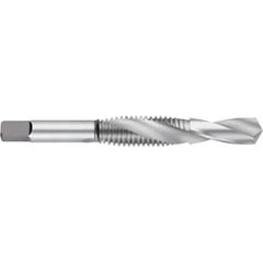 Titan USA - Combination Drill & Taps; Thread Size (Inch): 3/8-16 ; Drill Size (Letter): P ; Drill Size (Decimal Inch): 0.3230 ; Class of Fit: 2B ; Thread Limit: H3 ; Number of Flutes: 2