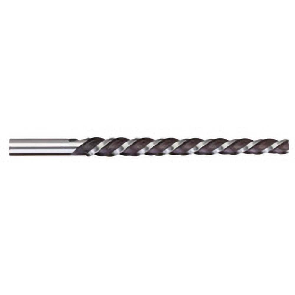 Titan USA - Taper Pin Reamers; Taper Pin Size (Number): #3 (Wire); Small End Diameter (Decimal Inch): 0.1813 ; Reamer Diameter (Decimal Inch): 0.2294 ; Flute Type: Helical ; Shank Type: Straight ; Overall Length (Inch): 3-11/16 - Exact Industrial Supply