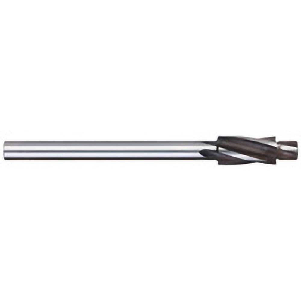 Titan USA - Solid Pilot Counterbores; Fastener Type Compatibility: Cap Screw ; Counterbore Diameter (Decimal Inch): 0.2590 ; Fastener Size Compatibility (Wire): #6 ; Counterbore Material: High Speed Steel ; Finish/Coating: Uncoated ; Standard or Oversize - Exact Industrial Supply