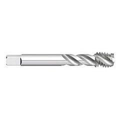 Titan USA - Spiral Flute Taps; Thread Size (mm): M3.5x0.60 ; Chamfer: Semi-Bottoming ; Class of Fit: 6H ; Thread Limit: D3 ; Number of Flutes: 3 ; Material: Powdered Metal - Exact Industrial Supply