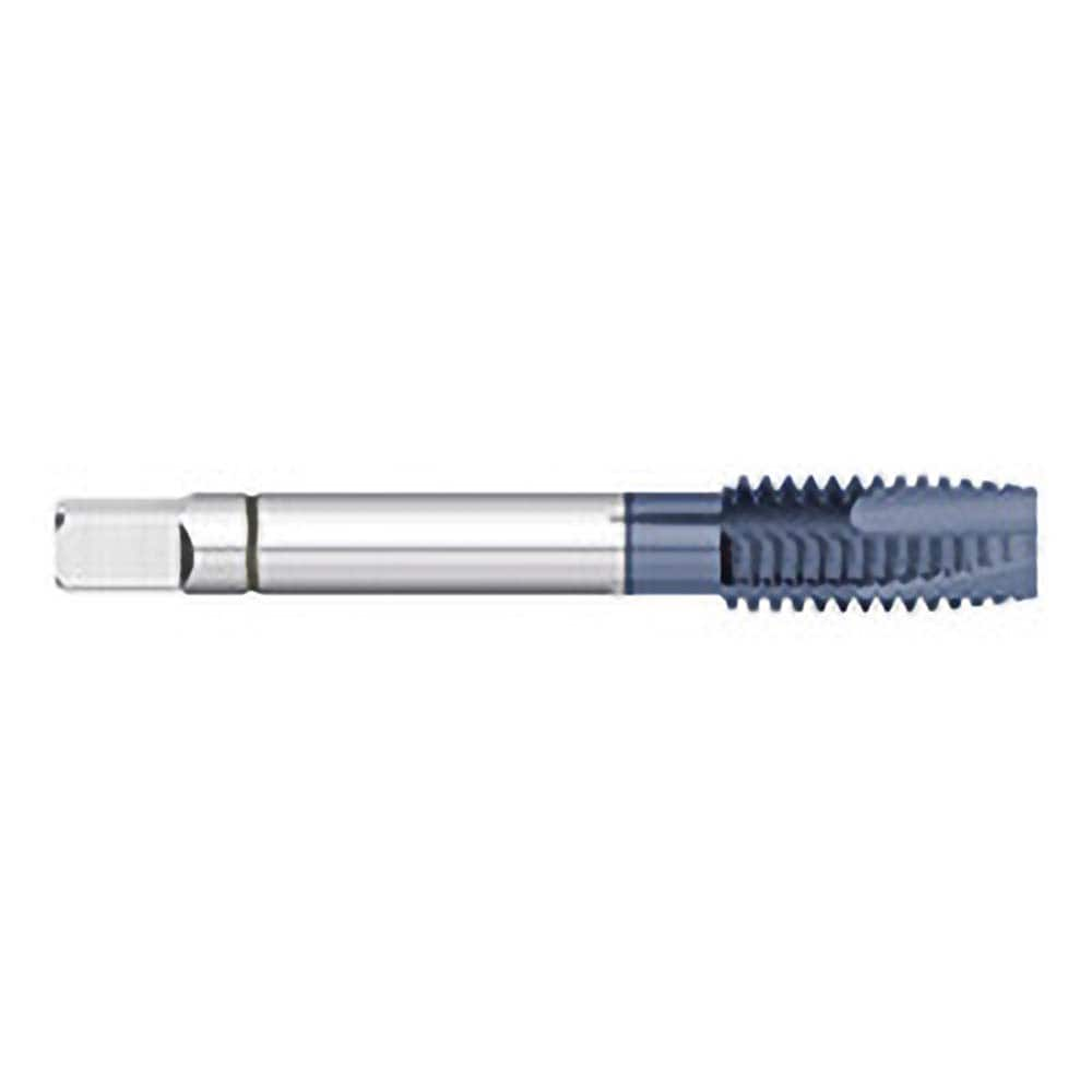 Titan USA - Spiral Point Taps; Thread Size (mm): M6x1.00 ; Number of Flutes: 3 ; Chamfer: Plug ; Class of Fit: 6H ; Thread Limit: D3 ; Finish/Coating: AlTiN - Exact Industrial Supply