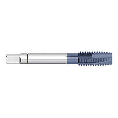 Titan USA - Spiral Point Taps; Thread Size (mm): M5x0.80 ; Number of Flutes: 3 ; Chamfer: Plug ; Class of Fit: 6H ; Thread Limit: D3 ; Finish/Coating: AlTiN - Exact Industrial Supply