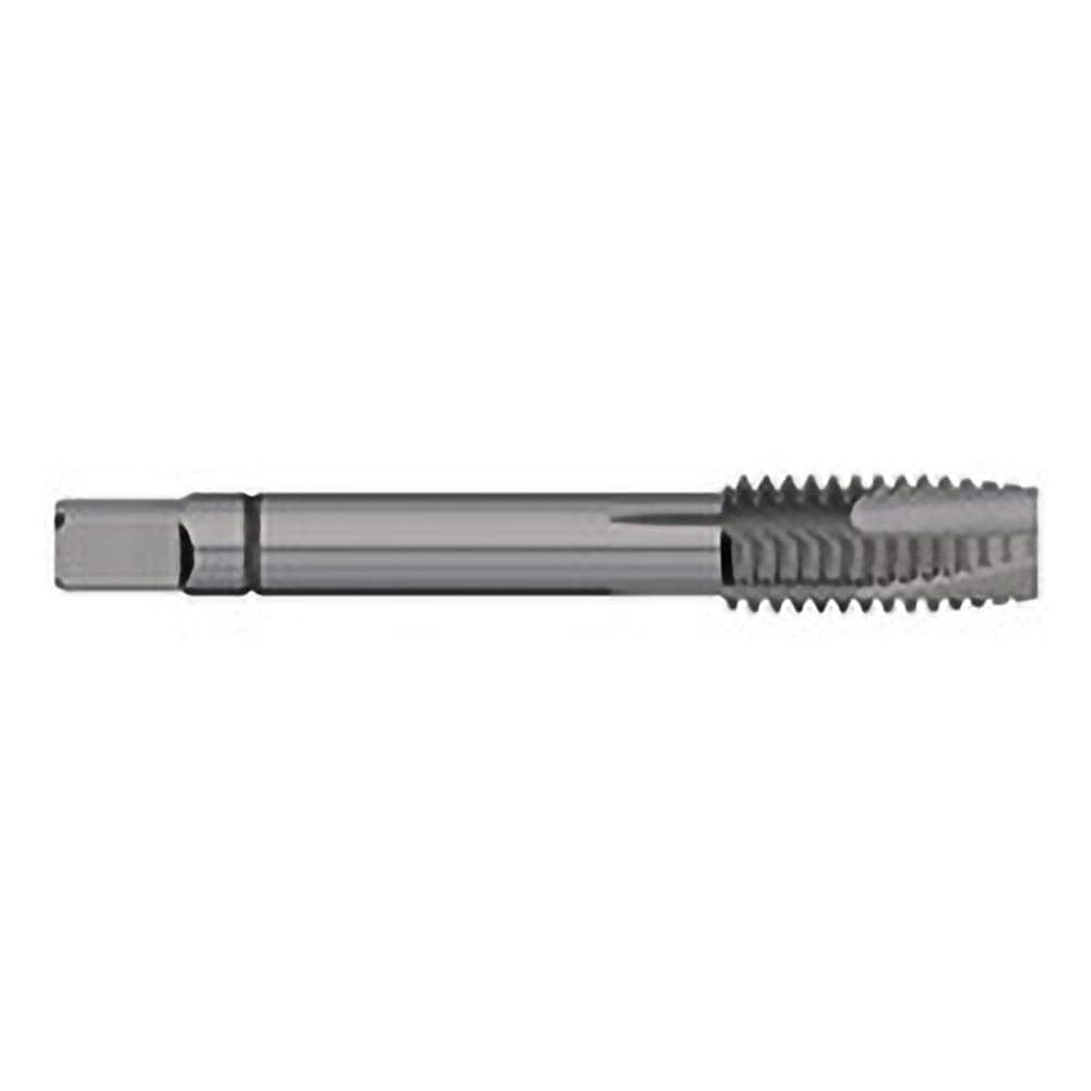 Spiral Point Tap: 5/16-18, UNC, 3 Flutes, Plug, 2B/3B, Powdered Metal, Steam Oxide Finish 53/64″ Thread Length, 2-23/32″ OAL, Right Hand, H3, Series 771