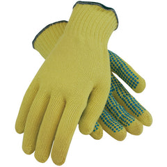 ‎08-K200PD/M Gloves w/Kevlar Brand - 100% Kevlar - 13 Gauge - Lt. Wgt - ANSI2 - Dots One Side - Exact Industrial Supply