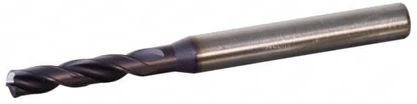 Kennametal - 0.6732" 140° Spiral Flute Solid Carbide Screw Machine Drill Bit - Caliber Tooling