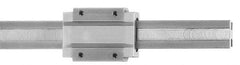 Igus - 1,000mm OAL x 15mm Overall Width x Self Lubricated Linear Guide Systems - 40mm Between Holes - Caliber Tooling