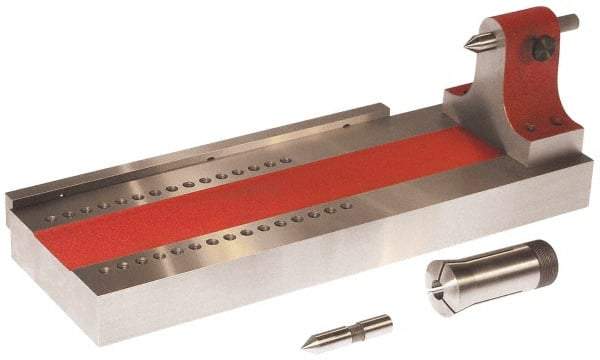 Suburban Tool - Base Plate and Tailstock Assembly - Compatible with Master Grind Index Fixture - Caliber Tooling