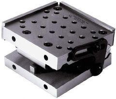 Suburban Tool - 6" Long x 18" Wide x 3-3/8" High, Precision Steel Sine Plate - Square to within 0.0004", 0.0002" Tolerance, 3/8-16 Hole - Caliber Tooling