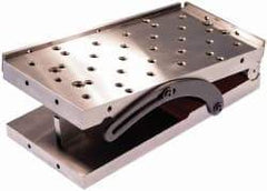 Suburban Tool - 8" Long x 12" Wide x 2-5/8" High, Precision Steel Sine Plate - Square to within 0.0003", 0.0002" Tolerance, 3/8-16 Hole - Caliber Tooling