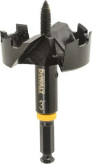 DeWALT - 3", 7/16" Hex Shank, Bright Finish, Steel Self Feed Drill Bit - Caliber Tooling