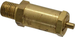 Kingston - 1/4" Inlet, Safety Relief Valve - 75 Max psi, Brass - Caliber Tooling